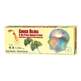 Prince of Peace Ginkgo Biloba & Red Panax Ginseng Extract, 10x10cc